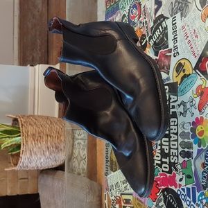 J.Crew leather chelsea boots
